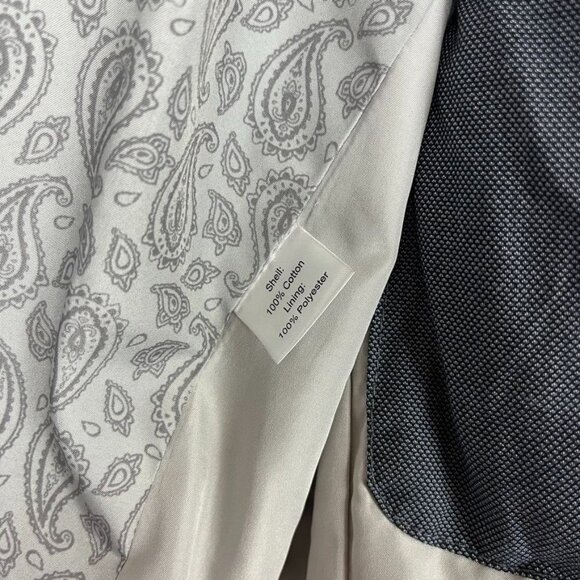 Joseph Abboud Cotton Blazer Mens‎ M Double Vent 2 Button Casual Preppy Academia - Picture 11 of 14